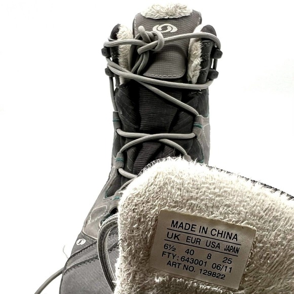 Salomon‎ Boots Women Size Size 7 Contagrip #643001 Hiking Trail - Picture 6 of 7